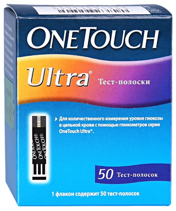 OneTouch тест-полоски Ultra