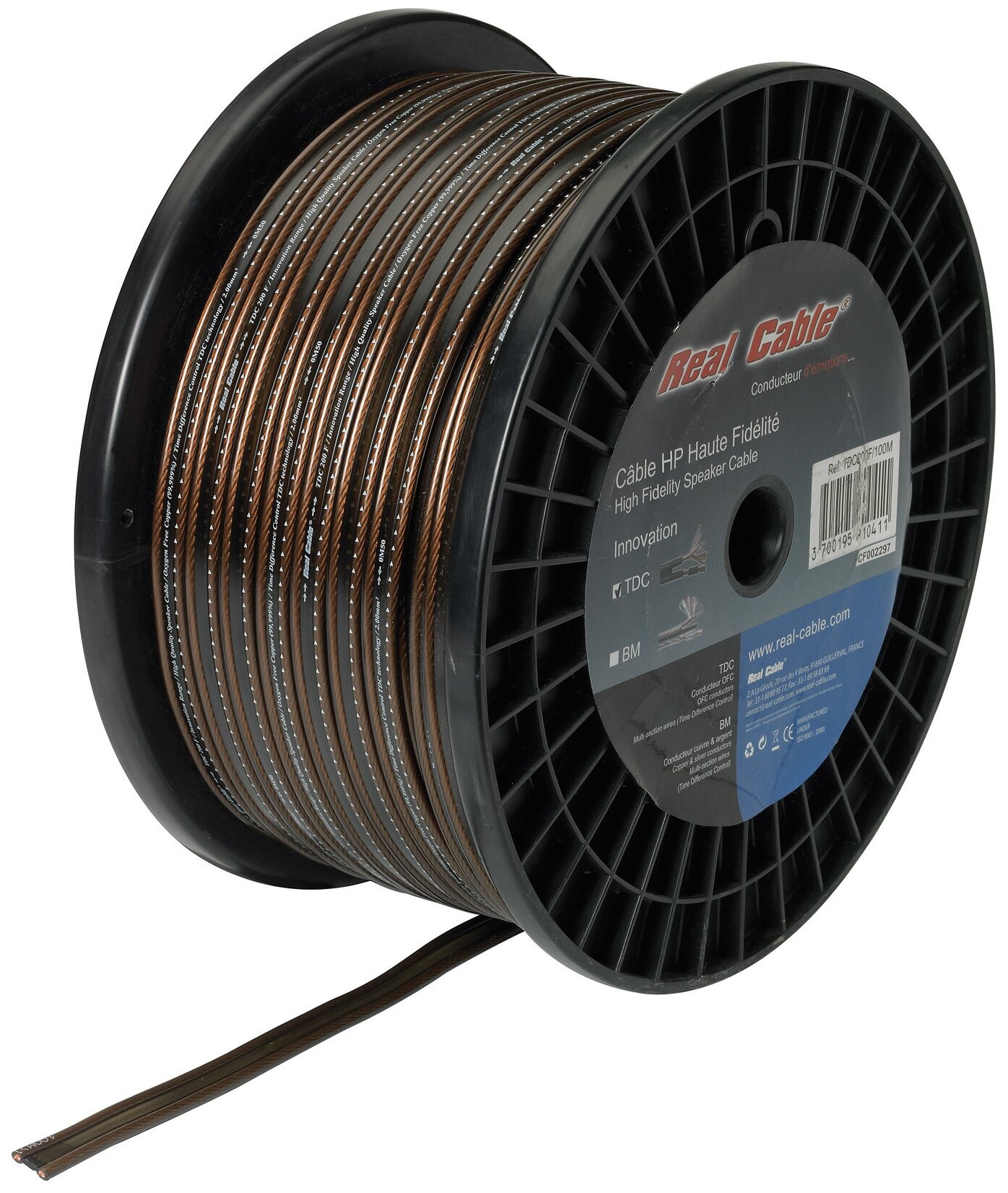 Real Cable TDC200F, 1m, кабель акустический