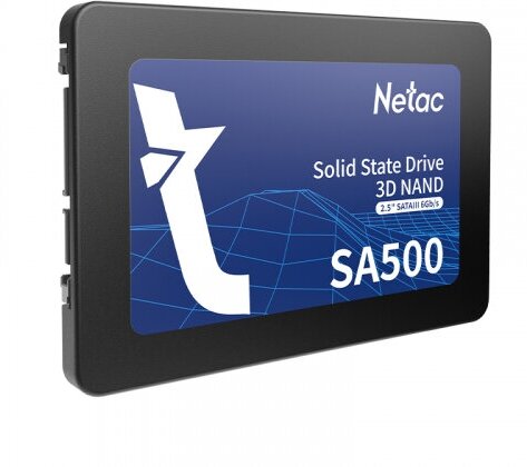 Накопитель SSD Netac 2.5" 960Гб SATA (NT01SA500-960-S3X)