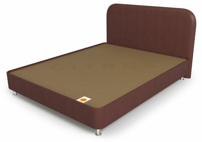 Кровать Citrus PROMO (коричневая экокожа) 110X200