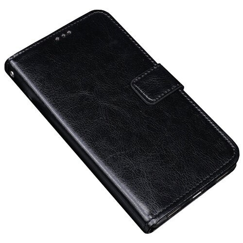 фото Чехол-книжка mypads для huawei p smart z/huawei y9 prime 2019 с мульти-подставкой застёжкой и визитницей черный