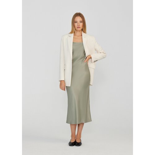 фото Платье-комбинация с квадратным вырезом niceone [черный, s]