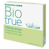 Контактные линзы Bausch & Lomb Biotrue ONEday, 90 шт., R 8,6, D -2,25