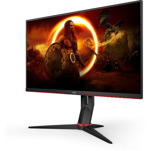 AOC Монитор AOC 27 Gaming 27G2SPU черный IPS LED 1ms 16:9 HDMI M/M матовая HAS Piv 250cd 178гр/178гр 1920x1080 165Hz FreeSync Premium VGA DP FHD USB 5.07кг 27G2SPU