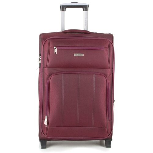 фото Чемодан 4 roads, полиэстер, 40 л, бордовый