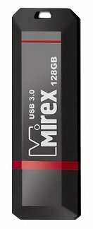 Флеш накопитель 128GB Mirex Knight, USB 3.0, Черный