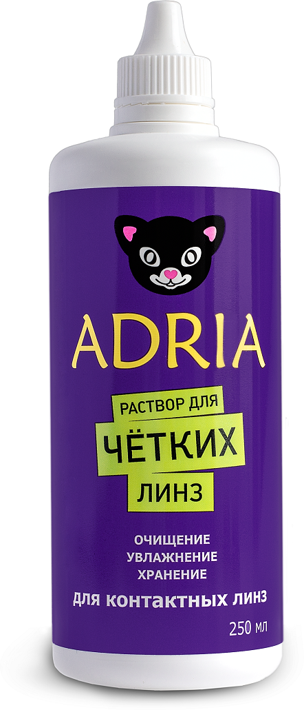 Раствор для контактных линз Adria Optimed Plus 250мл Оптимедсервис - фото №1