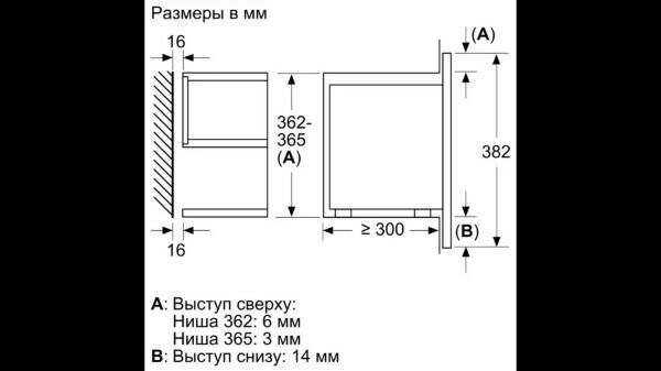 Микроволновая печь встраиваемая BOSCH BFR 634GS1 - фото №3