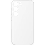 Чехол Samsung Clear Cover для Galaxy S23, EF-QS911CTEGWW, Прозрачный - изображение