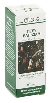 Масло эфирное Oleos (Олеос) Перу бальзам 10 мл ООО "Олеос" - фото №2