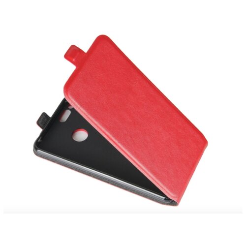 фото Чехол-флип mypads для sony xperia x compact 4.6&quot ( f5321/ f5321ru) вертикальный откидной красный