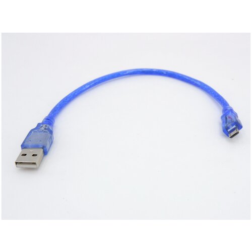 Кабель USB2.0 type A на microUSB 25см 30cm usb 2 0 male to female extension cable high speed usb extension data transfer sync cable for pc