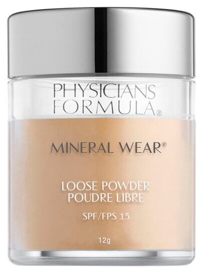 Пудра рассыпчатая минеральная Physicians Formula Mineral Wear SPF 15 Прозрачный 12 г