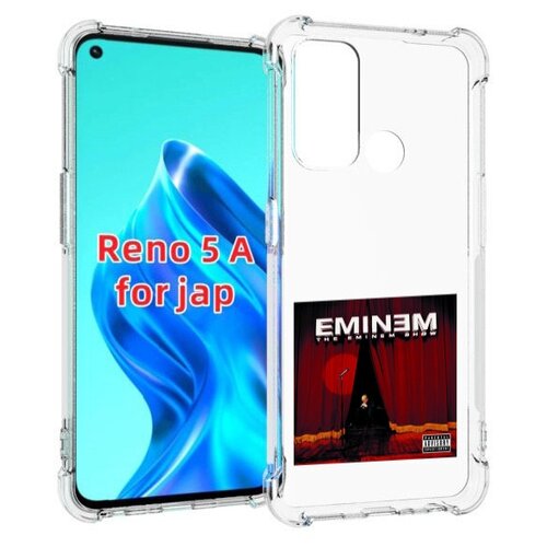 Чехол MyPads THE EMINEM SHOW для Oppo Reno 5A задняя-панель-накладка-бампер чехол mypads the outer worlds для oppo reno 5a задняя панель накладка бампер