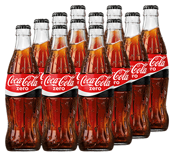Газированный напиток Coca-Cola Zero, 0.33 л, 12 шт. - фотография № 1