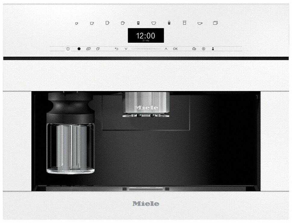 Кофемашина Miele CVA 7440, чёрный обсидиан - фотография № 3