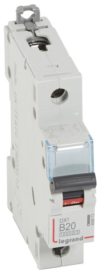 Автоматический выключатель DX3 10000 16kA 20A 1П тип В. Legrand 408873