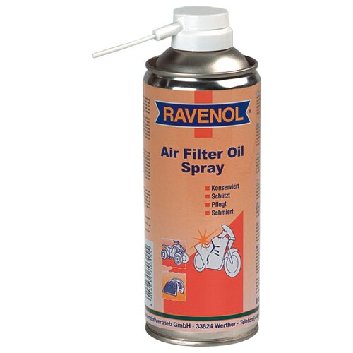 фото Пропитка для фильтров Ravenol Air Filter Oil Spray 0.4 л