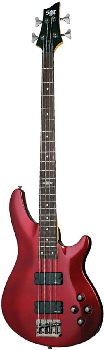 Schecter SGR C-4 BASS MRED Гитара бас, 4 струны, чехол в комплекте