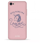 Чехол Pump Silicone Minimalistic Case for iPhone SE2/8/7 Unicorn Girl - изображение