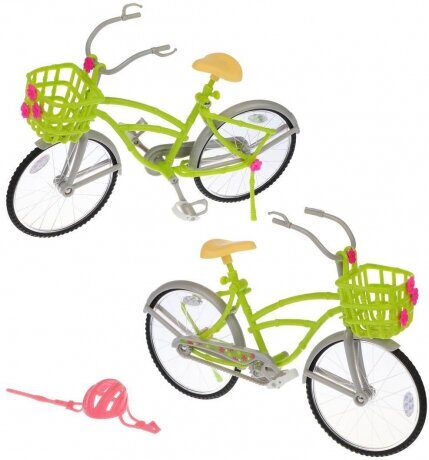 Велосипед для куклы, в компл.3 предм, в ассорт, кор.