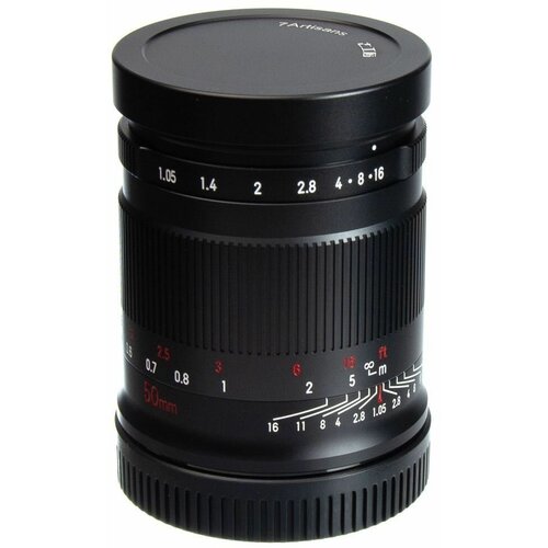 Объектив 7artisans 50mm F105 Canon EOS-R черный 2918000₽