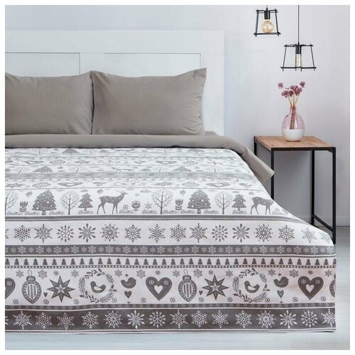 Покрывало Скандинавский размер 200х215 см 100 хлопок 5410₽