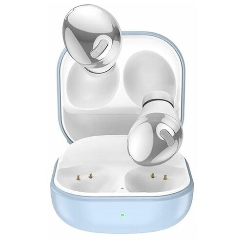 Беспроводные наушники Borofone BW10 Magic rhyme true wireless BT headset с микрофоном в кейсе голубой 1830₽