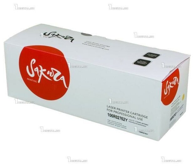 Картридж SAKURA 106R02762 желтый для Xerox WC 6027/6025/Phaser 6022/6020 совместимый (1К) (SA106R02762)