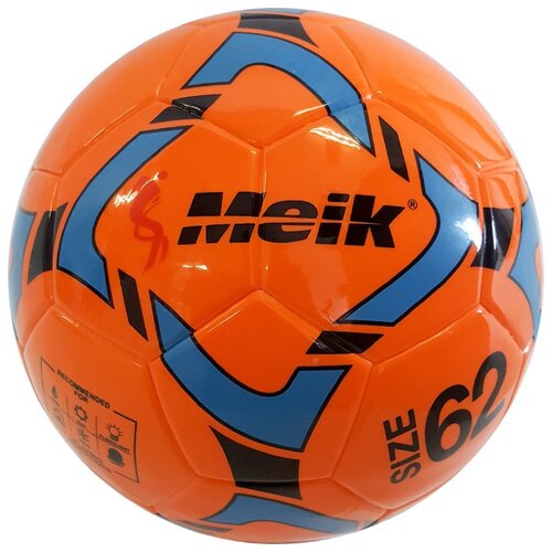 фото C33393-3 мяч футзальный №4 "meik" (оранжевый) 4-слоя, tpu+pvc 3.2, 410-450 гр., термосшивка