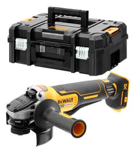 Аккумуляторная угловая шлифмашина DeWALT DCG406NT