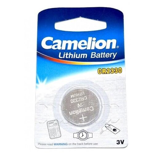 Батарейка Camelion CR2330, в упаковке: 1 шт. батарейка cr2330 bl1 10 camelion