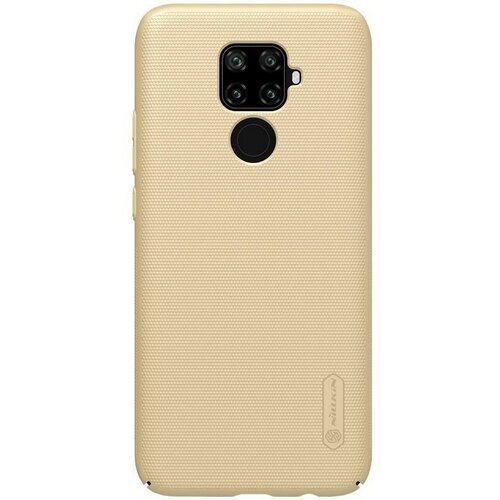 Накладка пластиковая Nillkin Frosted Shield для Huawei Mate 30 Lite / Huawei Nova 5i Pro золотой