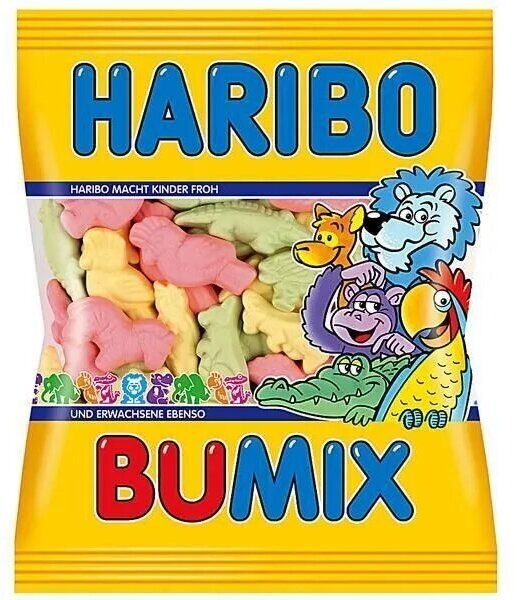 Жевательный мармелад Haribo Bumix (Германия), 175 г - фотография № 1