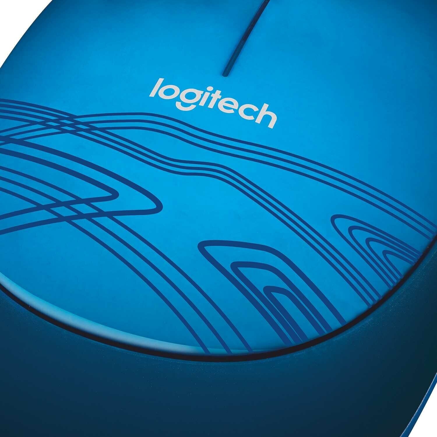 Мышь проводная Logitech - фото №4