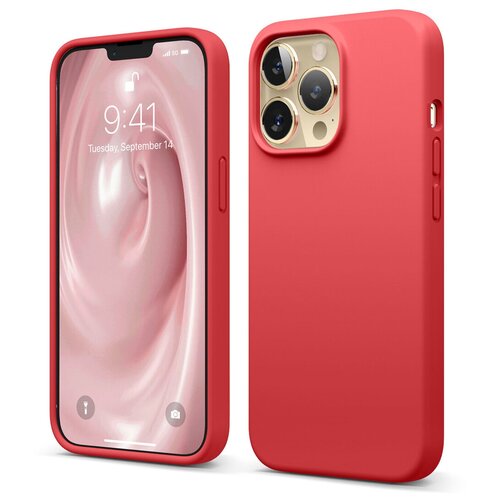 Чехол Elago Soft silicone (Liquid) для iPhone 13 Pro Max, цвет Красный (ES13SC67-RD)