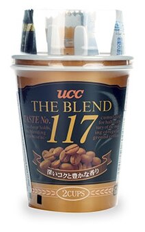 Растворимый кофе UCC The Blend Taste №117, стики в стаканчиках