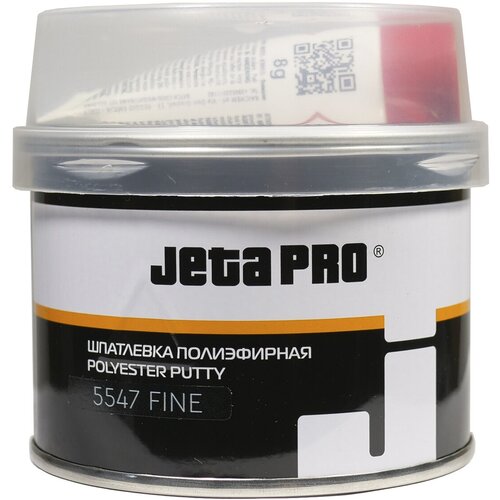 Шпатлевка Jeta Pro Fine доводочная отвердитель 025 0008 кг белая 448₽