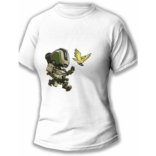 фото Футболка размер m, белый будь на стиле