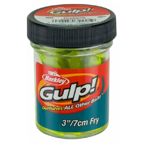 Berkley, Имитация червя Gulp! Fry 3, Chartreuse