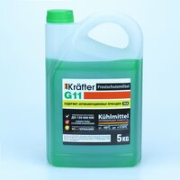 Антифриз зеленый G11, Krafter Furth, 5кг