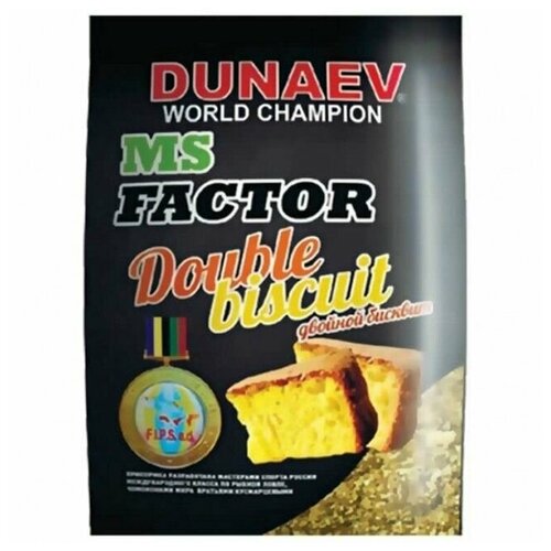 Прикормка DUNAEV-MS FACTOR 1 кг Бисквитный взрыв торт бисквитный cream royal ришелье 1 1 кг