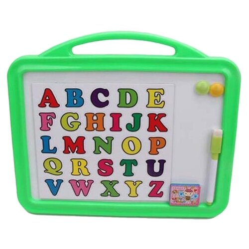 Доска для рисования детская Наша игрушка Английский алфавит (DZ-5088A) игрушка для малышей английский алфавит