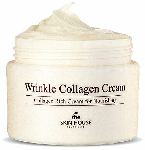 Антивозрастной крем для лица с коллагеном The Skin House Wrinkle Collagen Cream