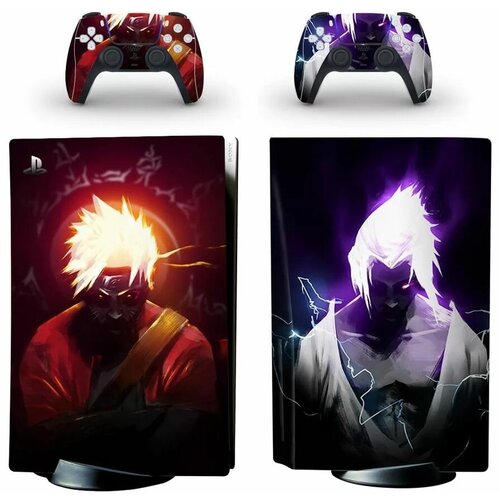 Набор наклеек Naruto Саске аниме на игровую консоль Sony PlayStation 5 Disc Edition защитная 129000₽