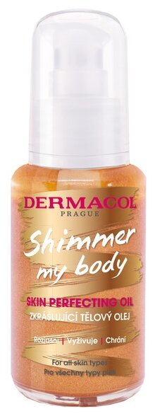Масло для тела Dermacol Shimmer my body Skin perfecting oil