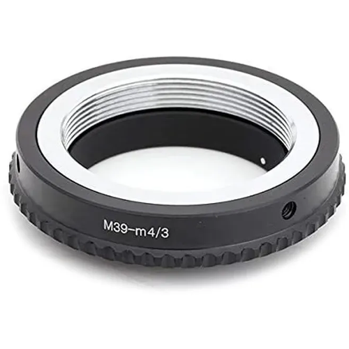 Переходник М39 (L39) - Micro 4/3 с байонетом MFT, для фотокамер Olympus Panasonic, черный переходник m42 micro 4 3 с байонетом mft для фотокамер olympus panasonic черный