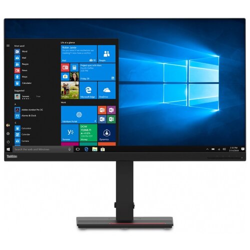 фото Монитор lenovo thinkvision t32p-20 31.5" черный