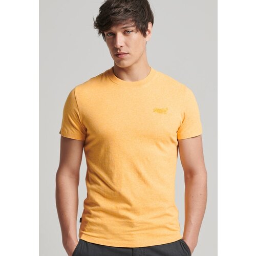 Футболка для мужчин SUPERDRY VINTAGE LOGO EMB TEE цвет B3E Sunshine Yellow Grit размер S