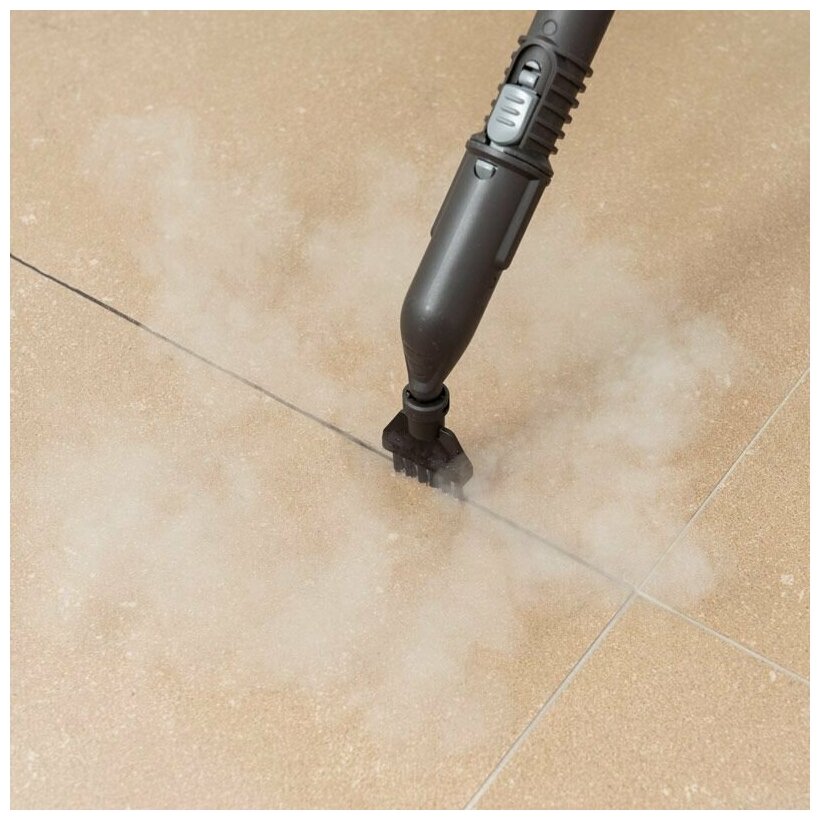 Пароочиститель для дома Karcher SC 4 Delux EasyFix + аксессуары VELER: 2 салфетки для пола, 2 обтяжки для ручной насадки, 4 щёточки - фотография № 11